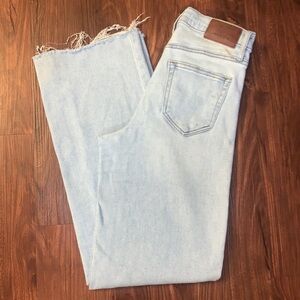 Logan Hidden wide leg denim